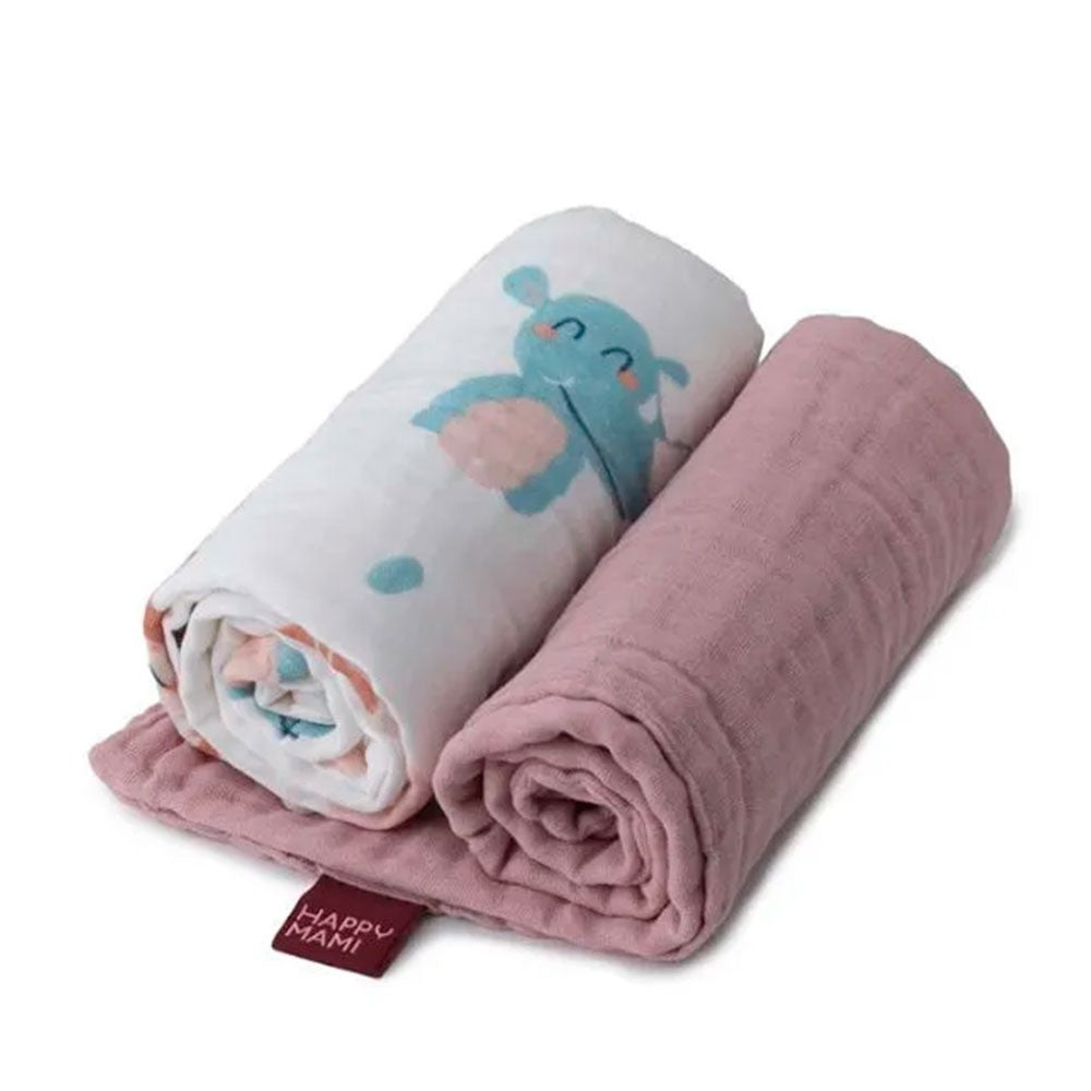 Packs 2 MuselinaS Happymami Happy Animals