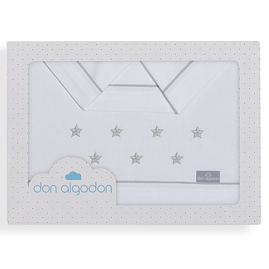 Tríptico Sábana Minicuna Don Algodón Enzo