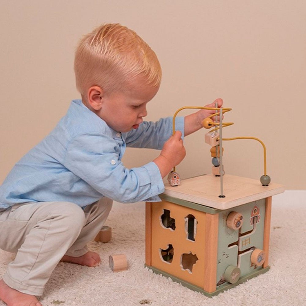 Cubo de actividades Little Dutch Pequeña Granja