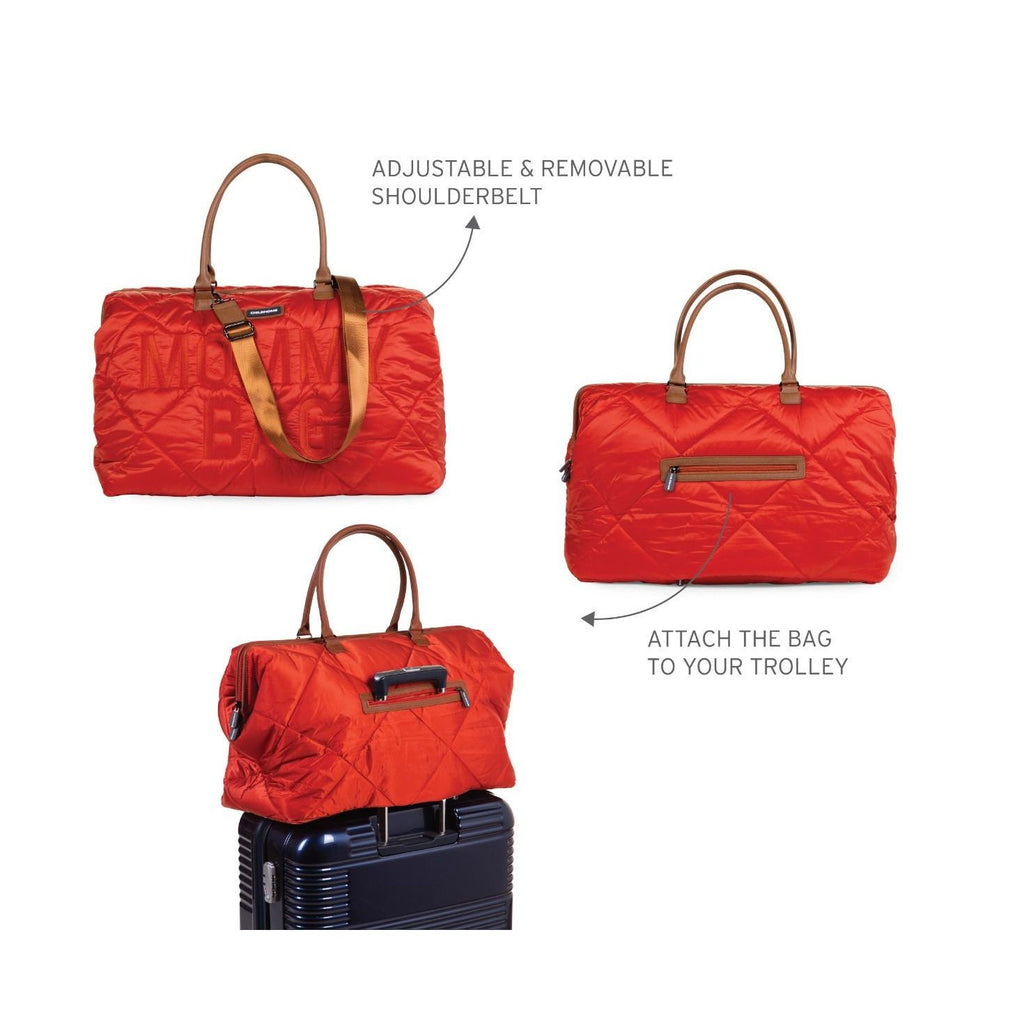 Bolso Maternidad Childhome Mommy Bag Acolchado con cambiador