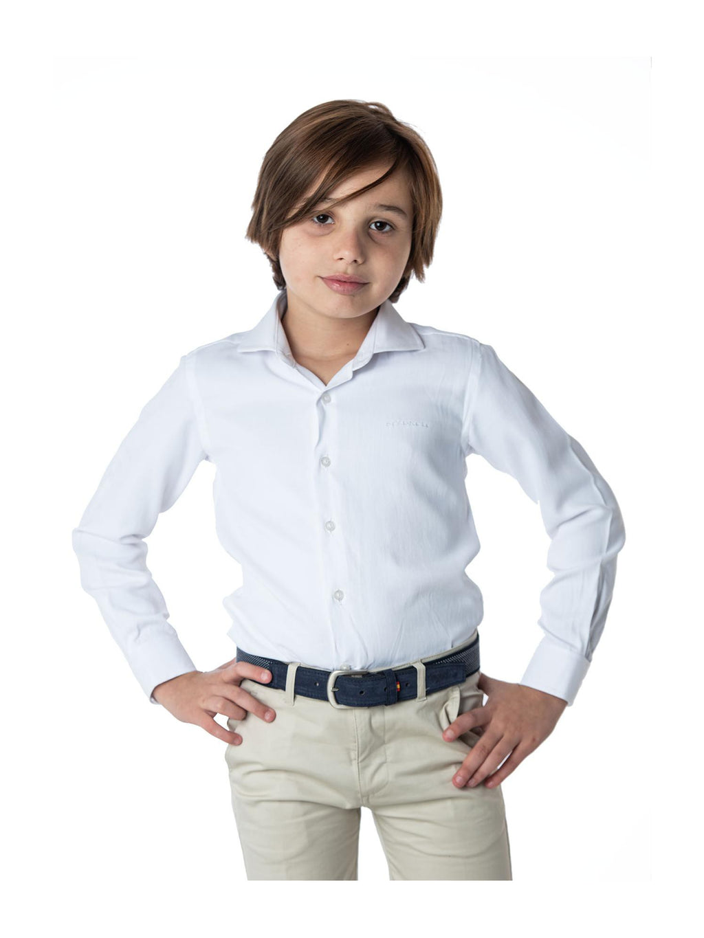 Camisa Spagnolo cuello cutaway dobby 4099