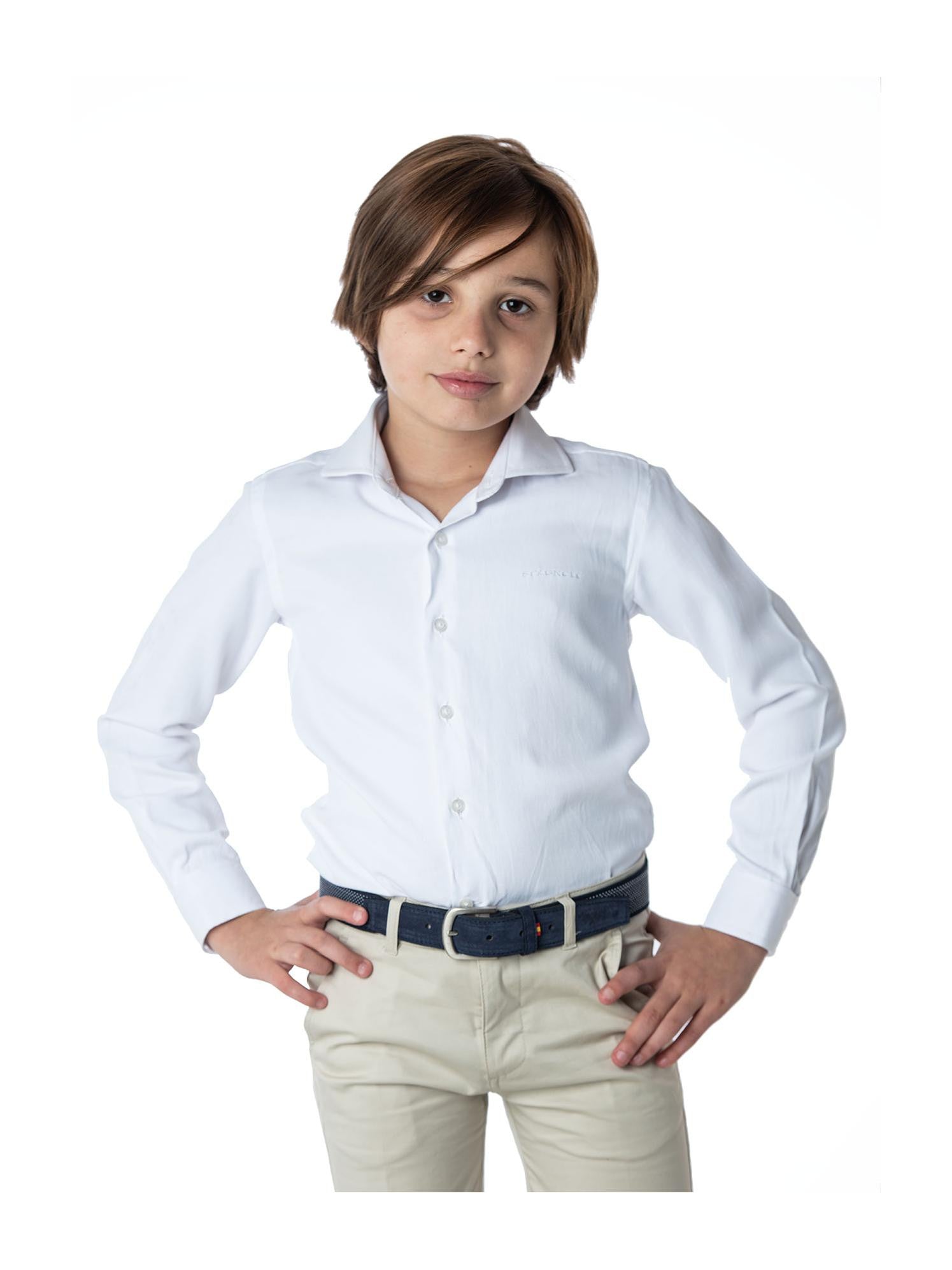 Camisa Spagnolo cuello cutaway dobby 4099