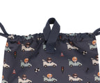Mochila Saco Tutete Impermeable Speed Racers Personalizable