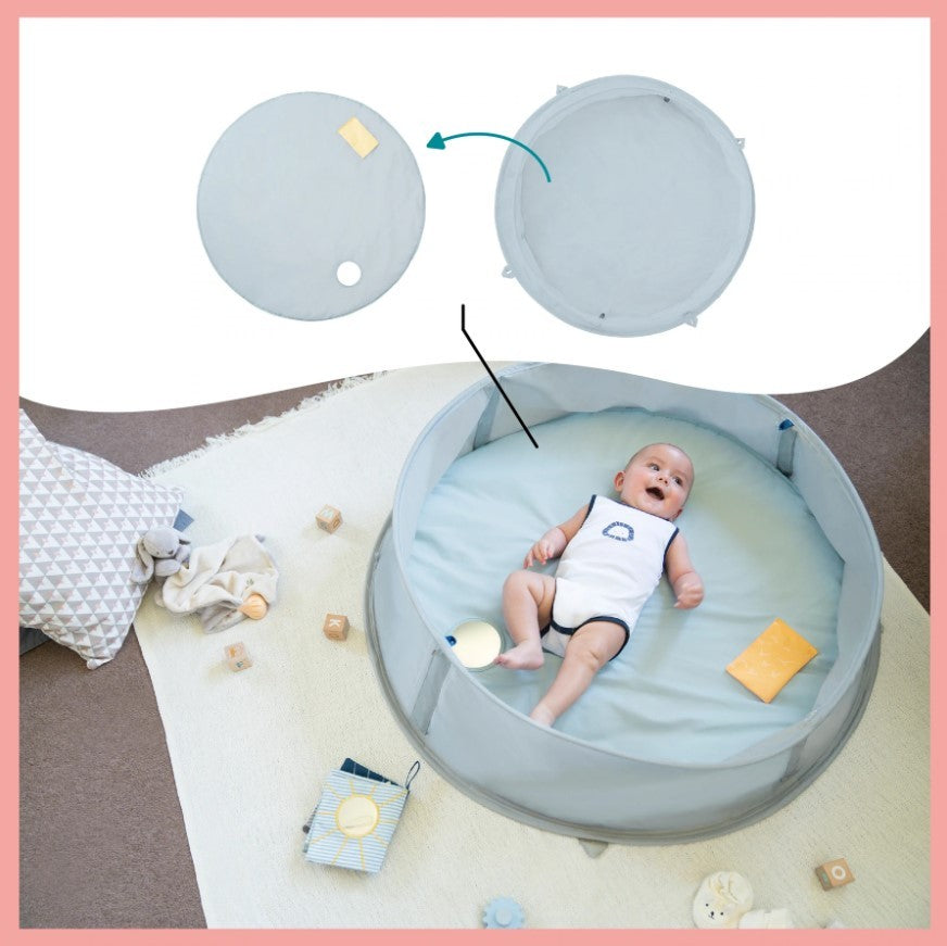 Tienda de juego Anti-UV Babymoov Alta Protección FPS 50+ y Piscina AQUANI provence