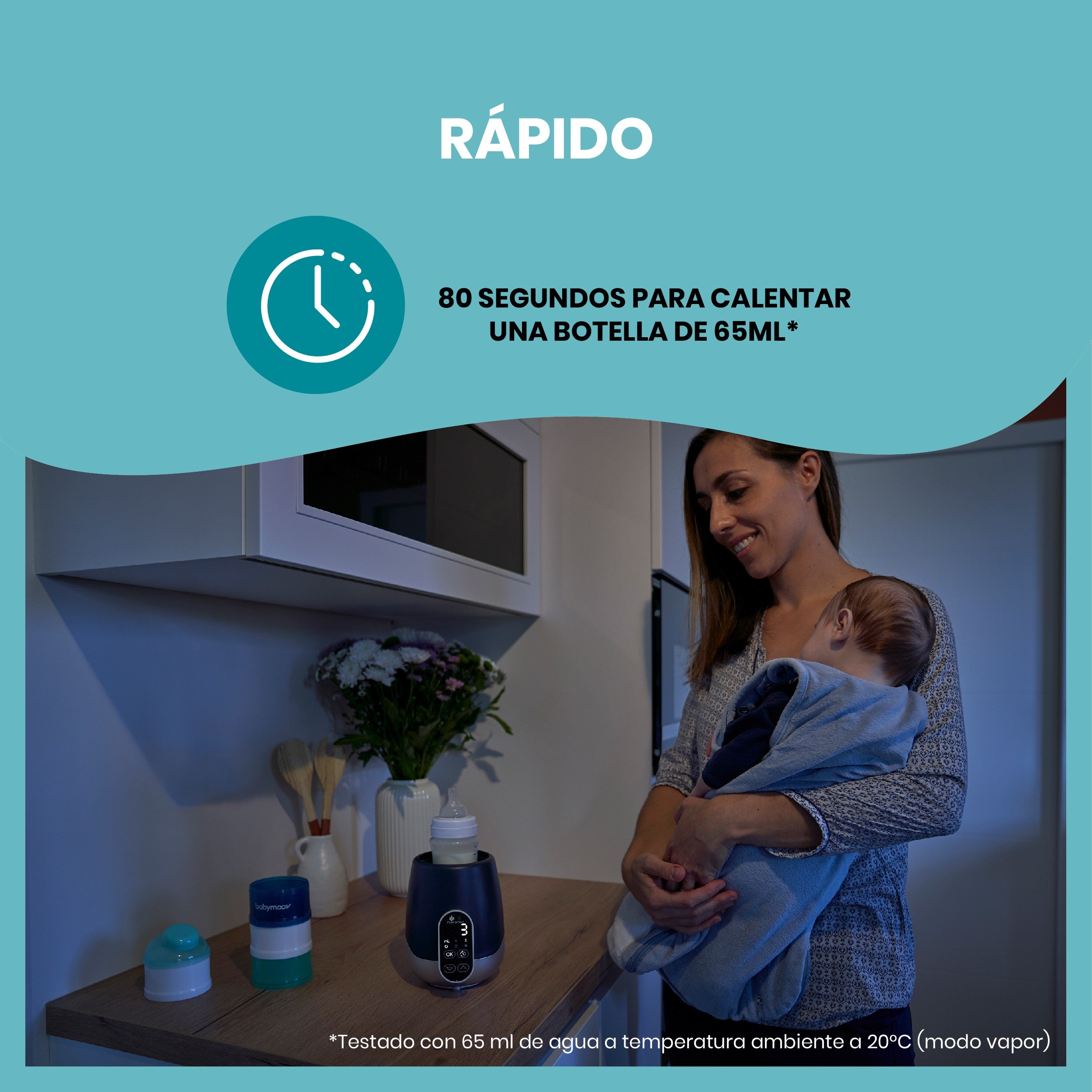 Calienta Biberon Babymoov NUTRI SMART