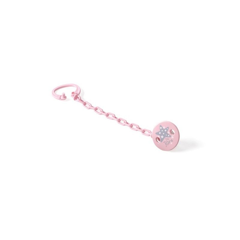 Pinza chupetes JANE estrella diferentes colores