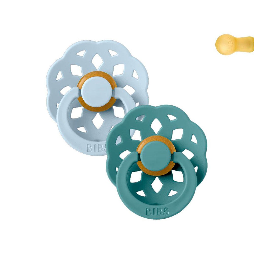 2 Chupetes BIBS Boheme Round 0-6m