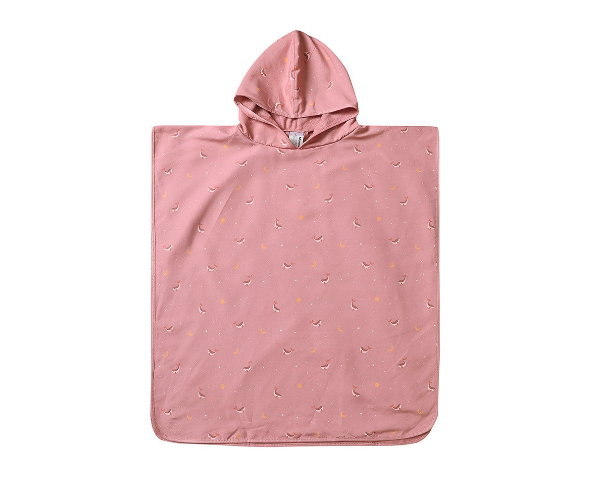 Poncho Monnëka Whale Pink
