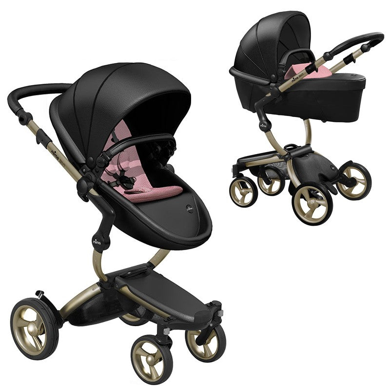 Cochecito Dúo Mima Xari Black Personalizable
