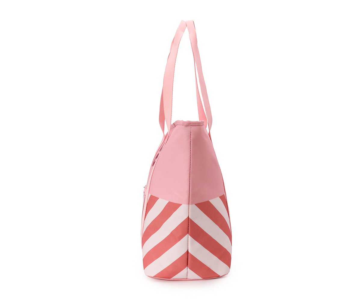 Bolso Nevera Monnëka Stripes Bloom & Blush