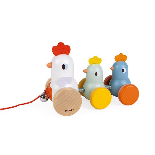 Arrastre Janod Gallina y sus Pollitos