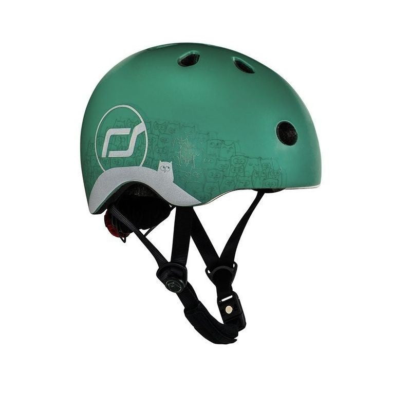 Casco Scoot and Ride Reflective para HIGHWAYKICK XXS regulable