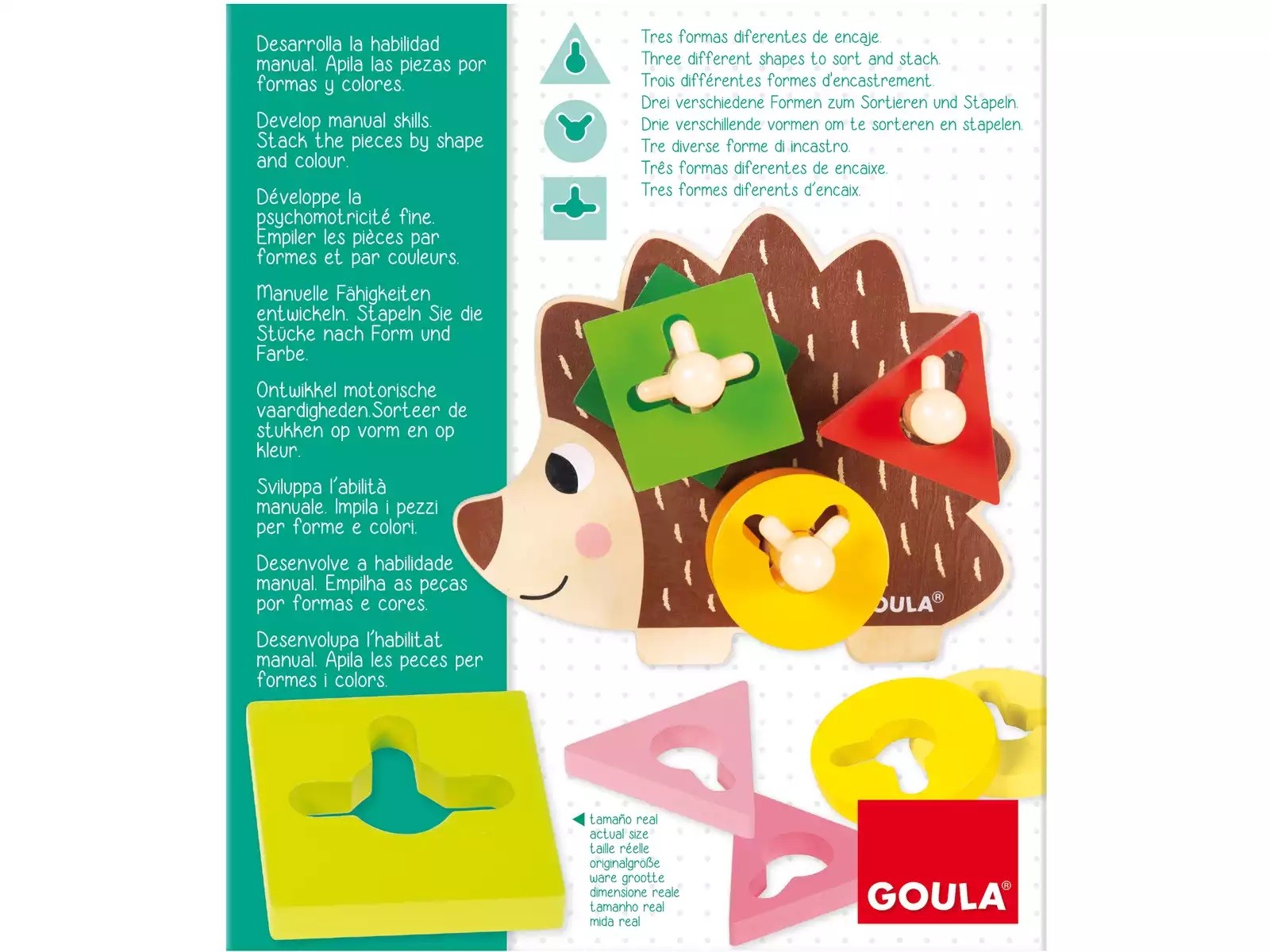 Juego Apilable Goula Erizo