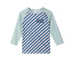 Camiseta Protección Solar Monnëka Manga larga Stripes Blues & Beyond