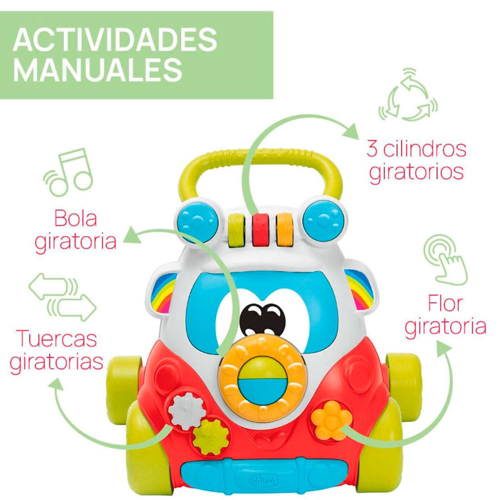 Andador Chicco Primeros Pasos Happy Hippy ECO