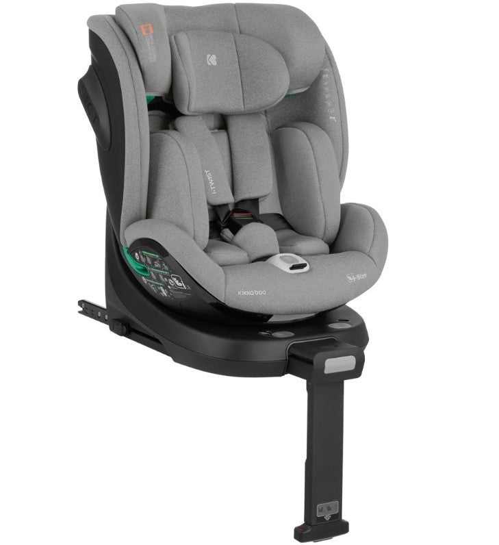 Silla auto KikkaBoo i-Twist I-size 360º 40-150 cm 0123
