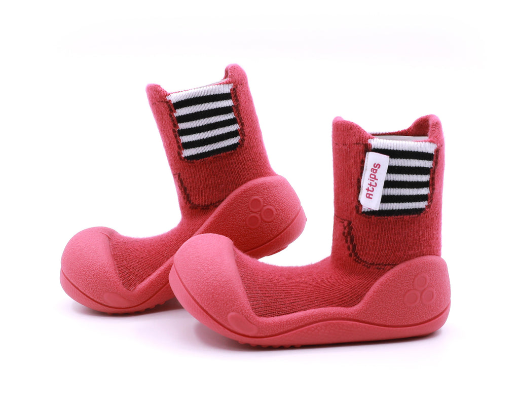 Zapato calcetin Attipas Rain Boots Red