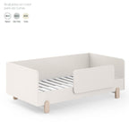 Cuna Evolutiva Ros Mini ELEMENTAL 140x70 con barandilla abatible