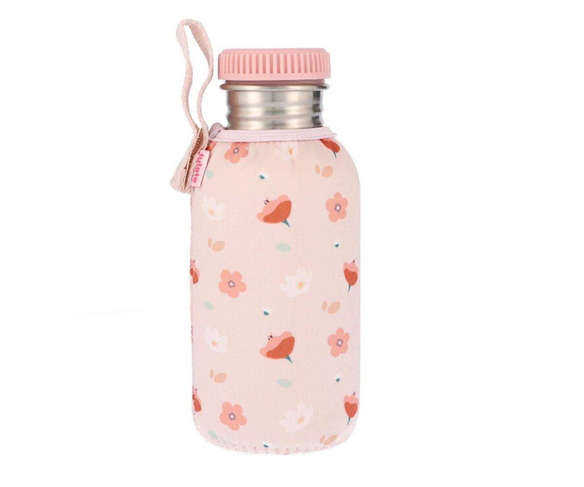 Botella Tutete Acero con Funda Little Garden Personalizable 500ml