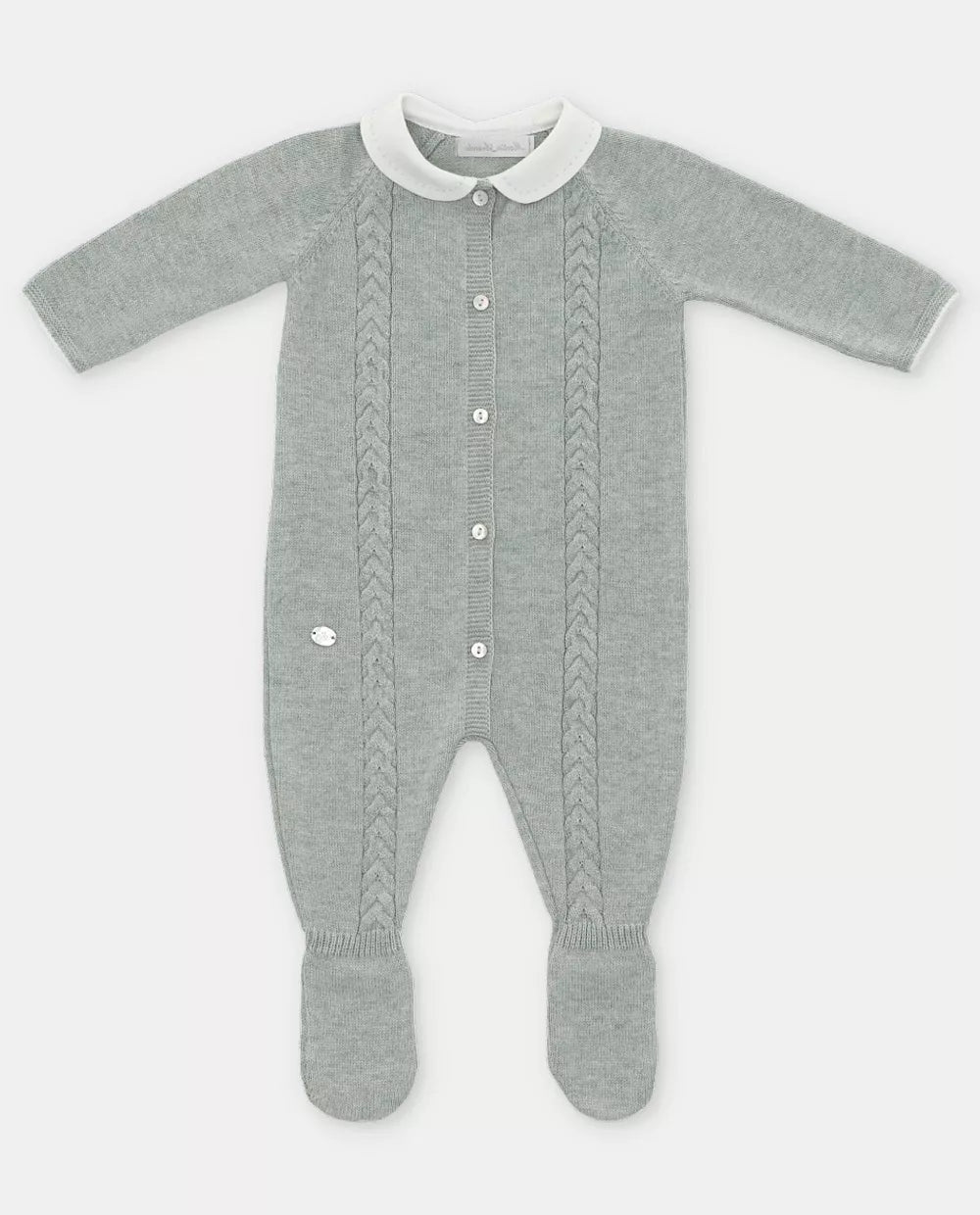 Pelele punto unisex Martín Aranda Porcelana