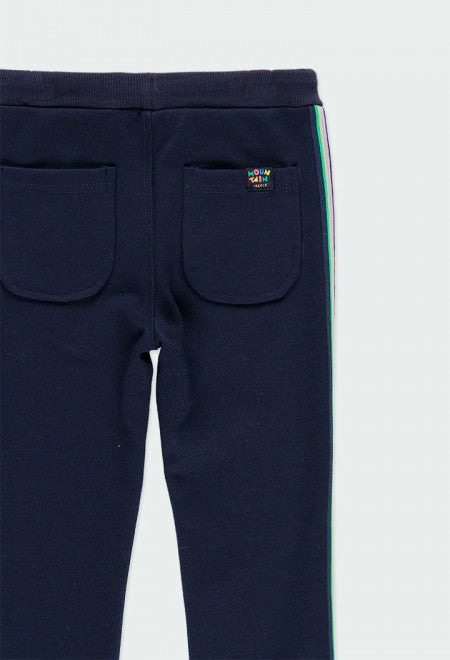 Pantalón de chándal Boboli punto con bandas