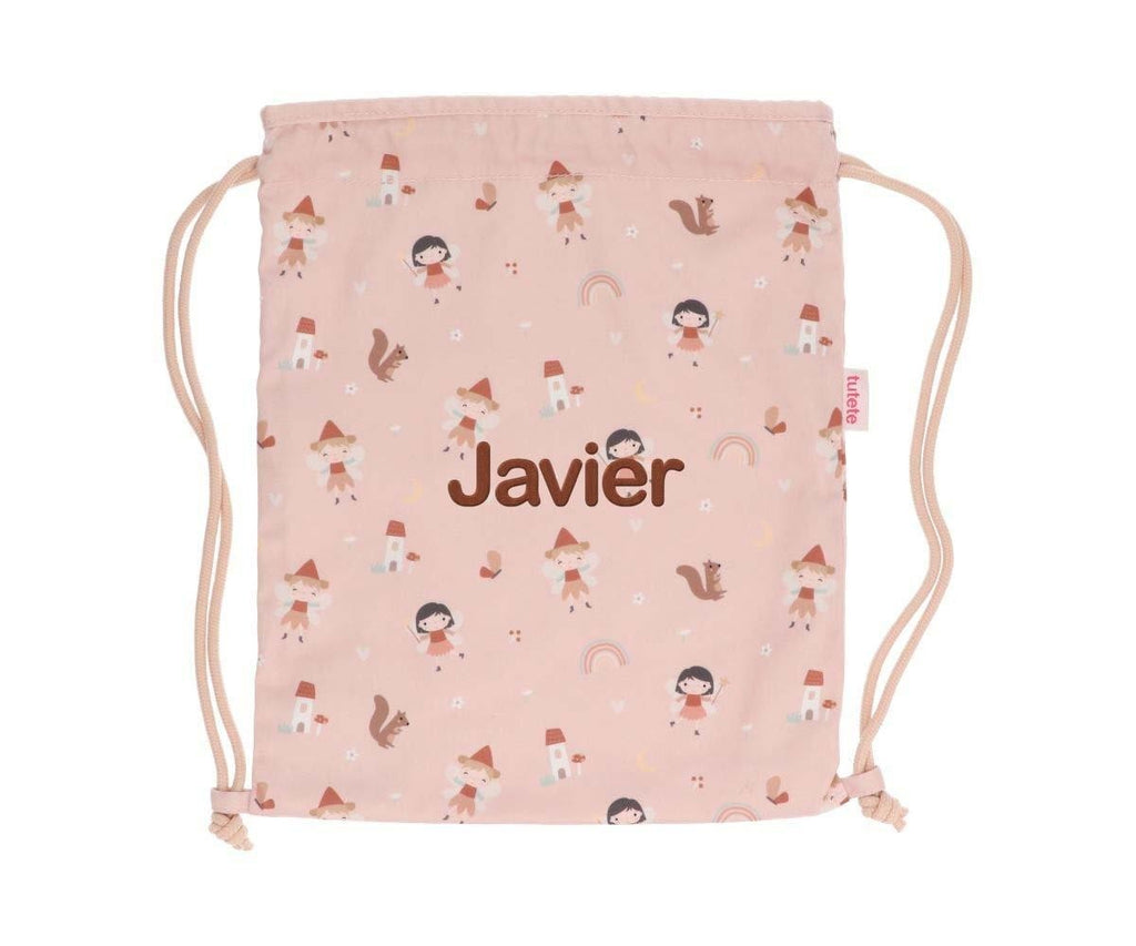 Mochila Tutete Saco Tela Wild Fairies Personalizable