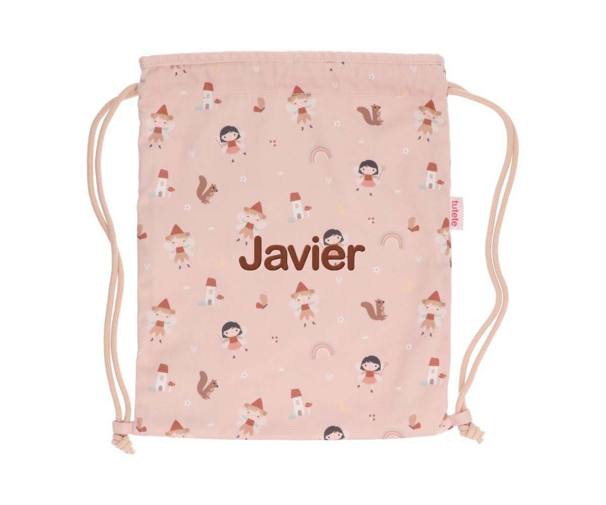 Mochila Tutete Saco Tela Wild Fairies Personalizable