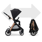 Silla paseo 3 en 1 Kinderkraft Vesto 2 Negro