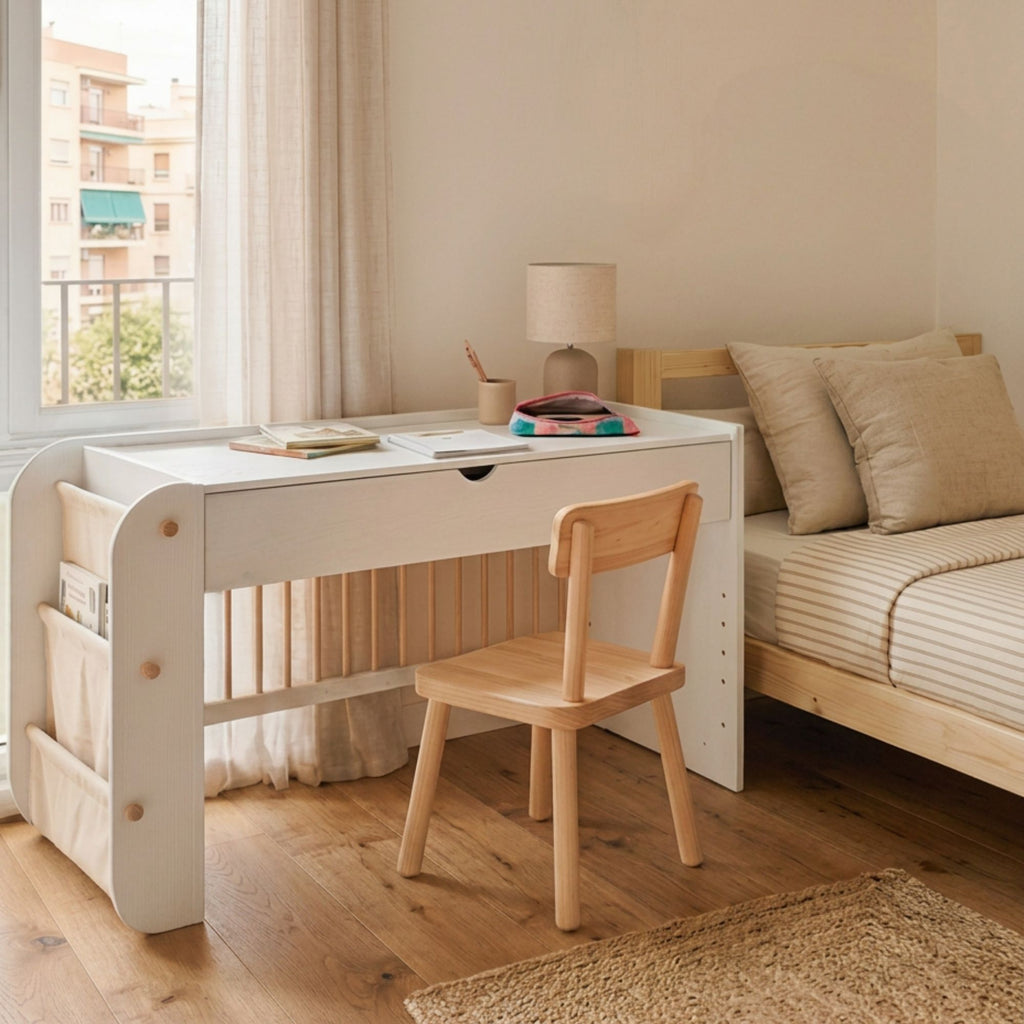 Cuna Micuna Salonica (120*60) con colchón opcional