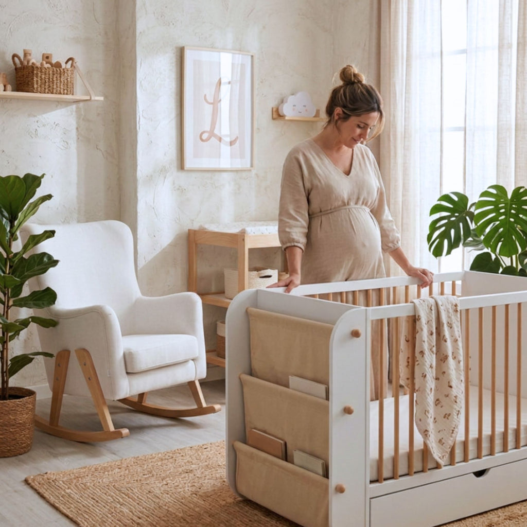 Cuna Micuna Salonica (120*60) con colchón opcional