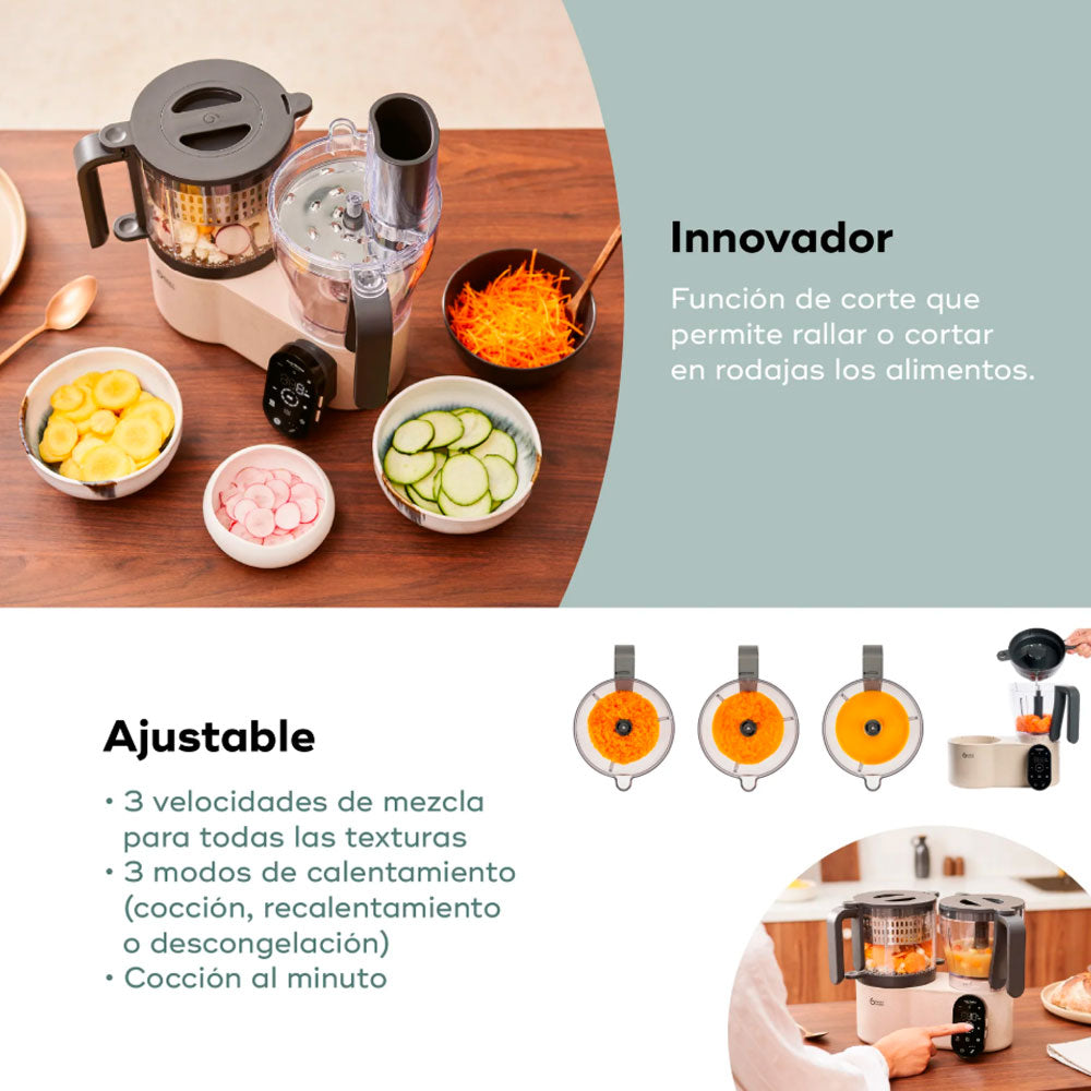 Robot de cocina 5 en 1 Babymoov Nutribaby Evolution