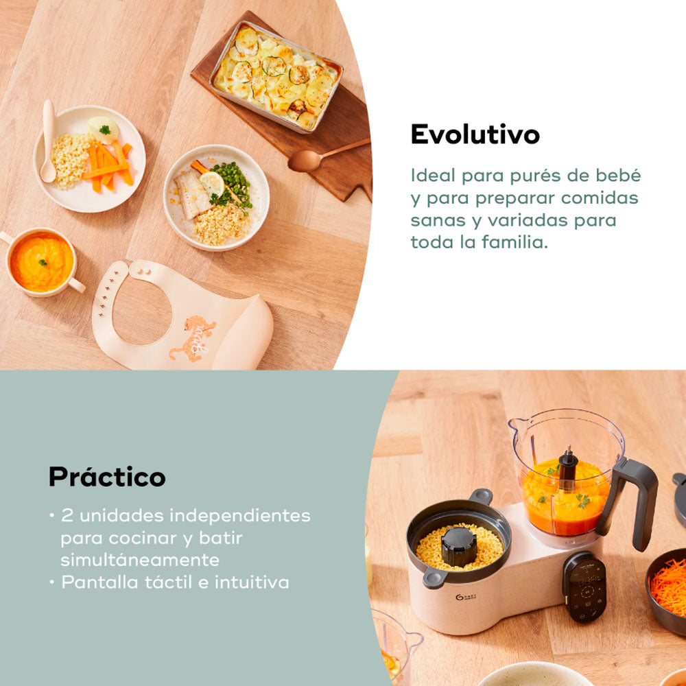 Robot de cocina 5 en 1 Babymoov Nutribaby Evolution