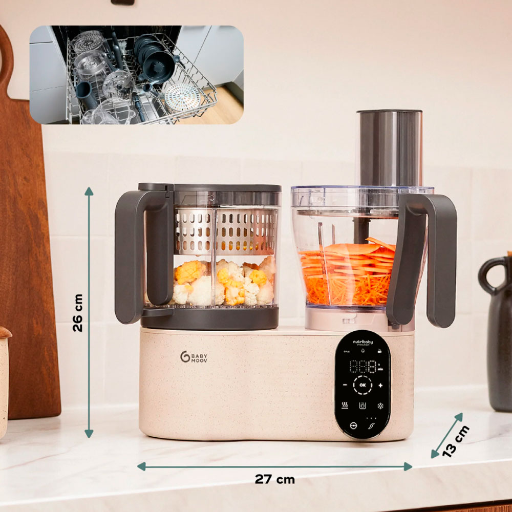 Robot de cocina 5 en 1 Babymoov Nutribaby Evolution
