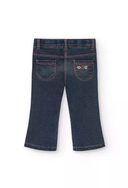 Pantalón Boboli denim punto