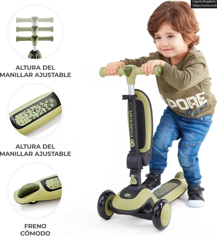 Patinete 2 en 1 Kinderkraft HALLEY
