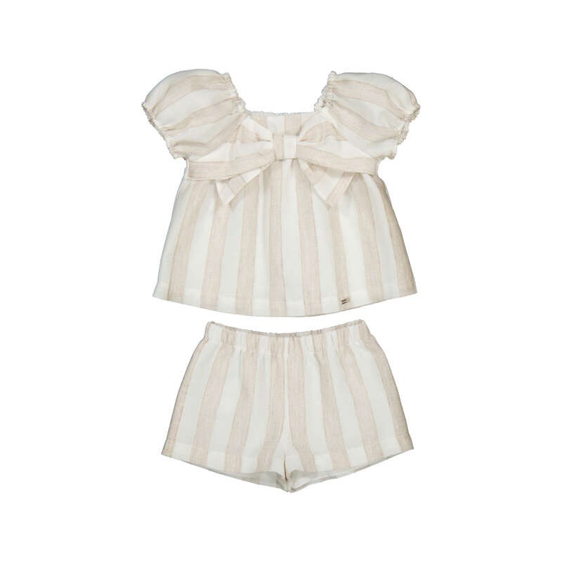 Conjunto bermuda Mayoral rayas