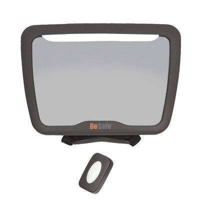 Maxi Safety Mirror Besafe Espelho de segurança ajustável a 360º com luz led e controlo remoto