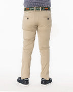 Pantalón chino Spagnolo gabardina elast