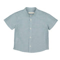 Camisa Mayoral manga corta lino cuello mao