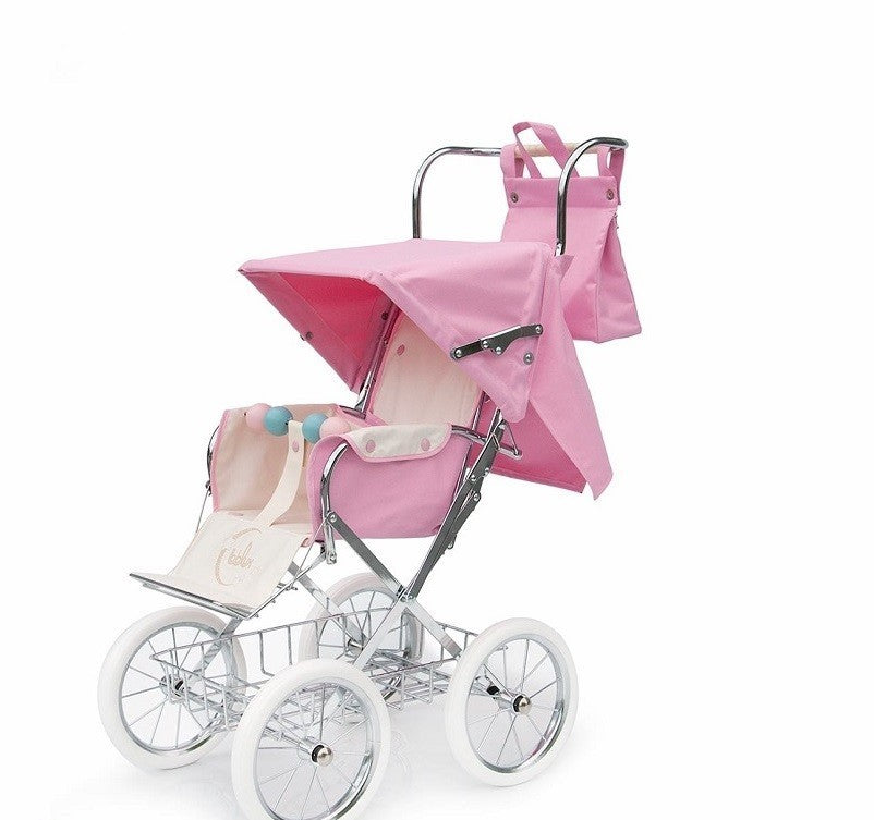 Silla de muñecas Bebelux Big Rosa PERSONALIZABLE