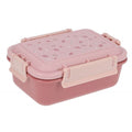 Caja Bento Tutete Stripes Leaves Pink