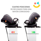 Silla auto Interbaby ALEA I-Size 360º 0+123