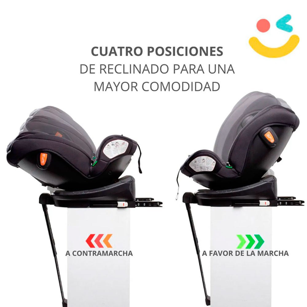 Silla auto Interbaby ALEA I-Size 360º 0+123