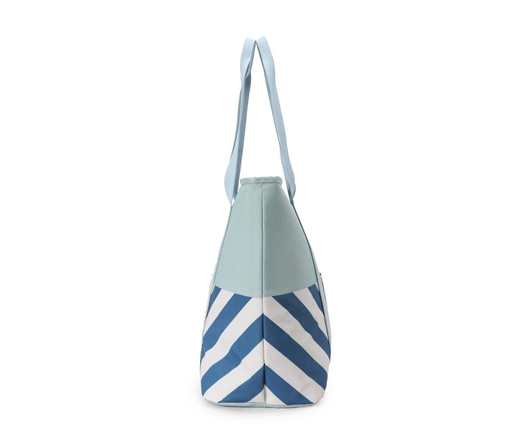 Bolso Nevera Monnëka  Stripes Blues & Beyond