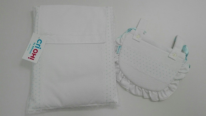 Colcha y Panera Cochecito de muñeca