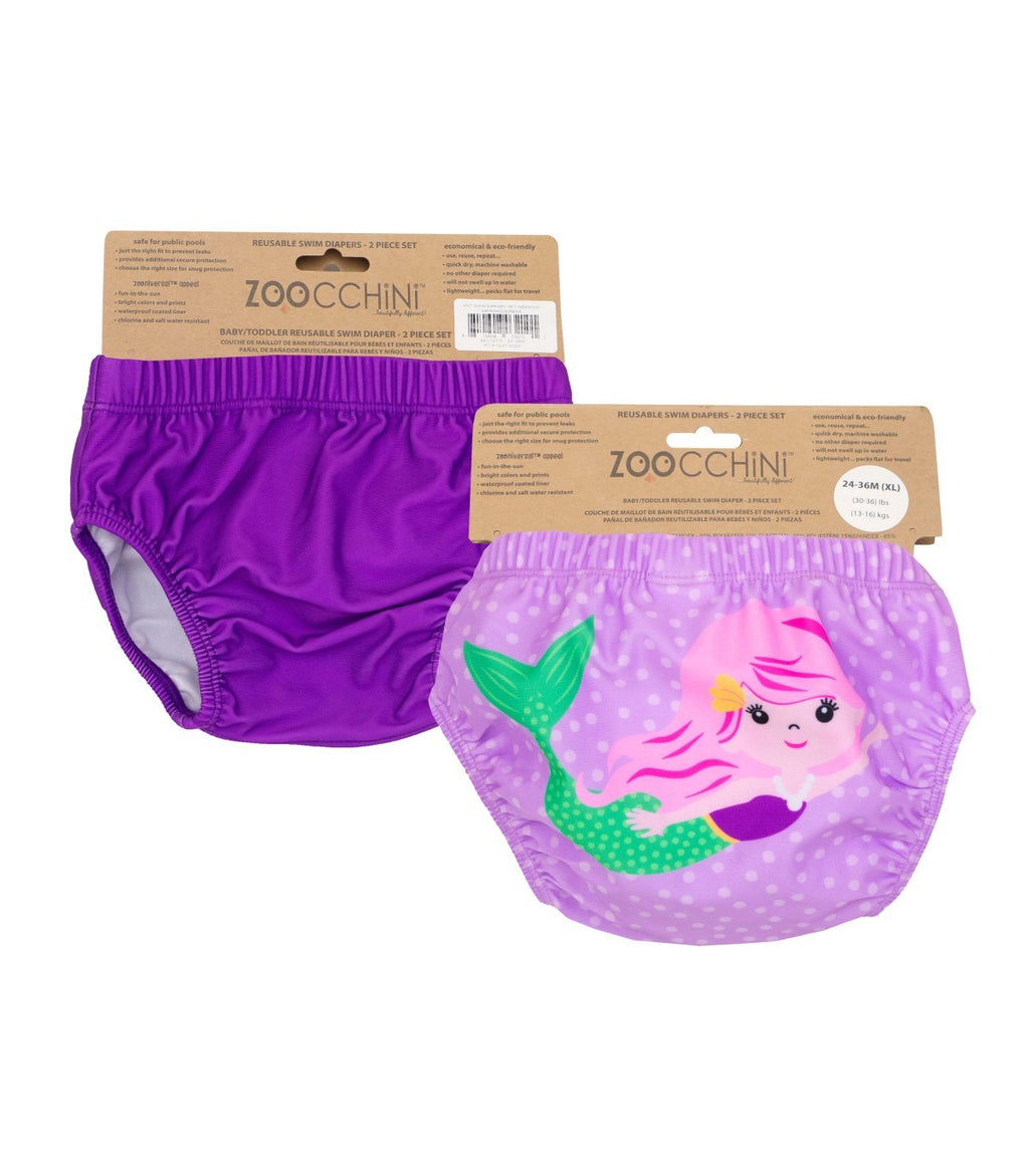 Bañador pack 2 Zoocchini Sirena UPF 50
