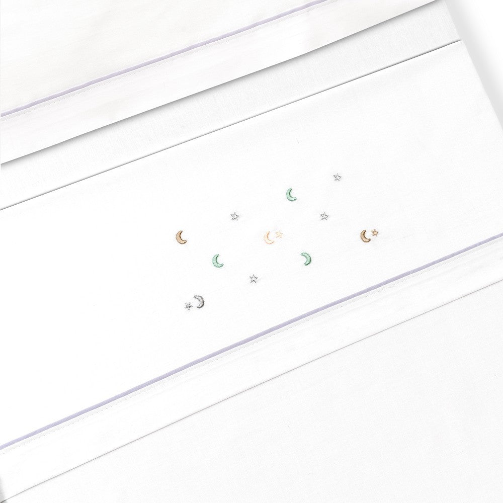 Triptico Cuna Estrella multicolor Luna+ Broche Interbaby