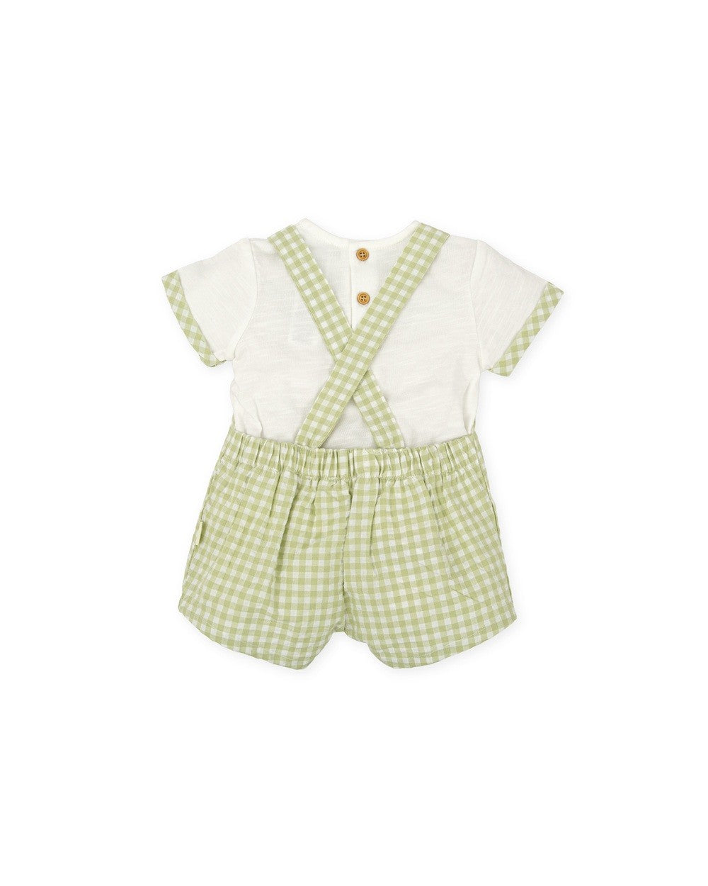 Peto Tutto Piccolo con camiseta Pantano