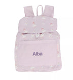 Mochila Pequeña Tela Tutete Ballet Personalizable