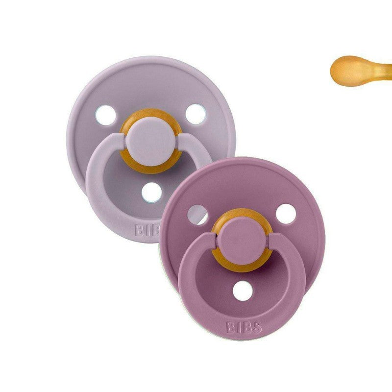 2 Chupetes BIBS Colour Simétrica 0-6m